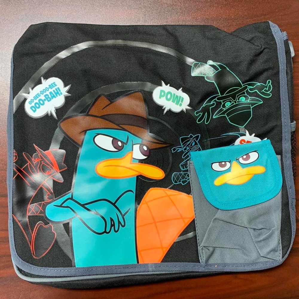PHINEAS AND FERB, PERRY THE PLATYPUS MESSENGER BAG
